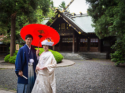 琴似神社画像